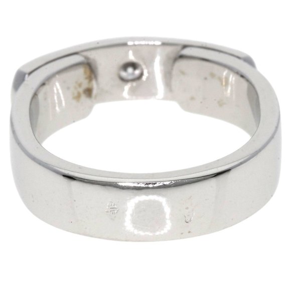 Hermès Two You 1P Diamond #53 Ring, 18K White Gold, Women's, HERMES - Picture 8 of 9